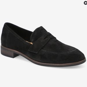 Clarks - Womens Trish Rose black dress loafers